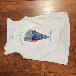 Carter's Girls Flip Sequin Ice Cream Tank 🍦